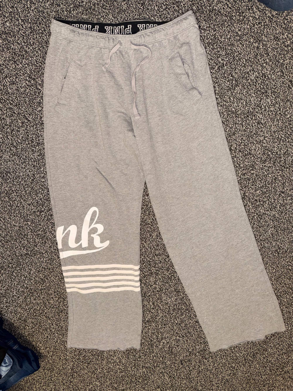 PINK Victoria's Secret 3 pairs Lounge Sweatpants sizes medium and large - Picture 3 of 10
